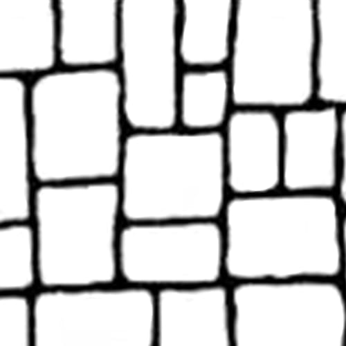 StencilCoat Patterns: Old English Cobblestone